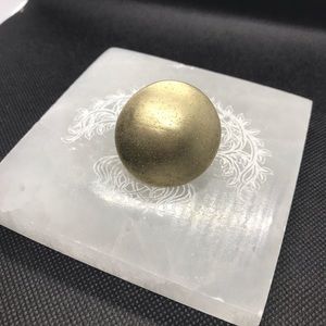 Vermeil over SS 925 ring